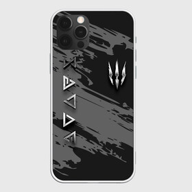 Чехол для iPhone 12 Pro Max с принтом THE WITCHER SILVER LOGO в Санкт-Петербурге, Силикон |  | the witcher | ведьмак | витчер | зе витчер | зе вичер | игра | компьютерная игра | лого | логотип | серебро