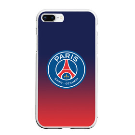 Чехол для iPhone 7Plus/8 Plus матовый с принтом PSG | ПСЖ / PARIS SAINT GERMAIN в Санкт-Петербурге, Силикон | Область печати: задняя сторона чехла, без боковых панелей | paris saint germain | psg | saint | sport | париж | псг | спорт | футбол