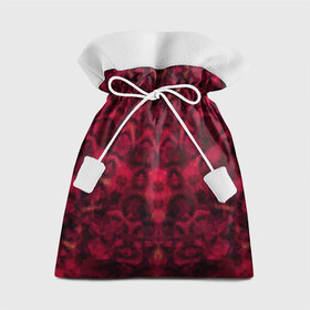 Подарочный 3D мешок с принтом Модный абстрактный узор в Санкт-Петербурге, 100% полиэстер | Размер: 29*39 см | Тематика изображения на принте: абстрактный | калейдоскоп | красный | молодежный | популярный | современный | темный