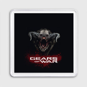 Магнит 55*55 с принтом MONSTER | GEARS OF WAR (Z) в Санкт-Петербурге, Пластик | Размер: 65*65 мм; Размер печати: 55*55 мм | Тематика изображения на принте: gears | gears 5 | gears of war | gears of war 5 | monster | имульсия | механизмы войны | монстер | шестерёнка | шестерёнки | шестерня