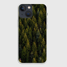 Чехол для iPhone 13 mini с принтом лес вечный в Санкт-Петербурге,  |  | вечный | военный | деревья | камуфляж | лес | охотник | патриот | природа | россия | свобода | сибирь | солдат | тайга