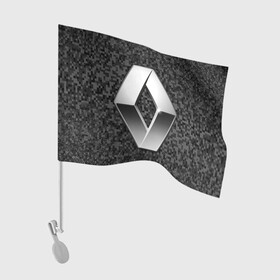 Флаг для автомобиля с принтом Renault passion for life в Санкт-Петербурге, 100% полиэстер | Размер: 30*21 см | renault | авто | автомобиль | камуфляж рено | лого рено | логотип рено | марка | машина | рено | рено дастер | рено камуфляж | рено логан | рено лого | рено логотип | рено степвей | рэно