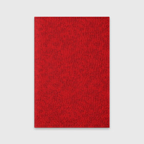 Обложка для паспорта матовая кожа с принтом Ярко-красный мраморный узор в Санкт-Петербурге, натуральная матовая кожа | размер 19,3 х 13,7 см; прозрачные пластиковые крепления | Тематика изображения на принте: абстрактный | алый | камень | красный | красный мрамор | мрамор | мраморный узор | современный