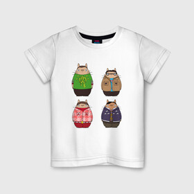 Детская футболка хлопок с принтом Big Bang Totoro в Санкт-Петербурге, 100% хлопок | круглый вырез горловины, полуприлегающий силуэт, длина до линии бедер | Тематика изображения на принте: big bang theory | ghibli | japan | nature | neigbor | neighbour | totoro | анимация | аниме | гибли | друг | животные | лес | милый | миядзаки | мой сосед тоторо | мульт | мультфильм | природа | сосед | теория большого взрыва | тоторо