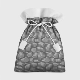 Подарочный 3D мешок с принтом Булыжник в Санкт-Петербурге, 100% полиэстер | Размер: 29*39 см | Тематика изображения на принте: cobblestone | maincraft | minecraft | булыга | булыжник | камень | майн | майнкрафт | текстура