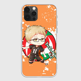 Чехол для iPhone 12 Pro с принтом Tsukishima Kei | Haikyu | Волейбол (Z) в Санкт-Петербурге, силикон | область печати: задняя сторона чехла, без боковых панелей | haikuu | haikyu | haikyuu | tsukishima | tsukishima kei | волейбол | спортивная манга | хайку | хайкю