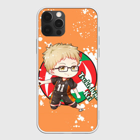 Чехол для iPhone 12 Pro Max с принтом Tsukishima Kei | Haikyu | Волейбол (Z) в Санкт-Петербурге, Силикон |  | Тематика изображения на принте: haikuu | haikyu | haikyuu | tsukishima | tsukishima kei | волейбол | спортивная манга | хайку | хайкю