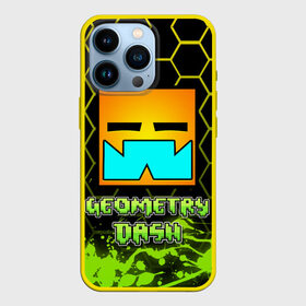 Чехол для iPhone 13 Pro с принтом Geometry Dash (Классика) в Санкт-Петербурге,  |  | dash | geometry | geometry dash | геометри десш | квадрат | мобильная игра | шеометри даш