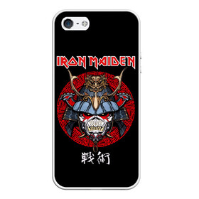 Чехол для iPhone 5/5S матовый с принтом Iron Maiden, Senjutsu в Санкт-Петербурге, Силикон | Область печати: задняя сторона чехла, без боковых панелей | iron maiden | senjutsu | айрон мейден | группы | музыка | рок | самурпй | хеви метал | череп