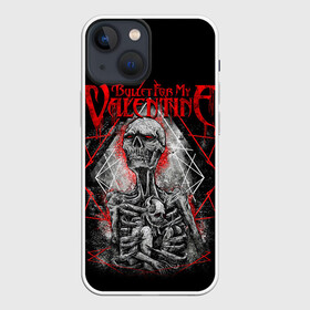 Чехол для iPhone 13 mini с принтом Bullet For My Valentine в Санкт-Петербурге,  |  | bfmv | bullet for my valentine | metal | rock | группы | метал | музыка | рок | трэш