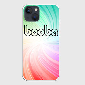 Чехол для iPhone 13 с принтом BOOBA LOGO | БУБА ЛОГО (Z) в Санкт-Петербурге,  |  | baby | booba | buba | gnom | logo | буба | гном | гномик | детям | для ребенка | лого | логотип | мультик | ребенку
