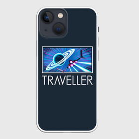 Чехол для iPhone 13 mini с принтом Traveller в Санкт-Петербурге,  |  | game | games | no mans sky | no men sky | space | выжывалка | игра | игры | космические корабли | космический корабль | космос | ноу менс скай | планеты | путешествие | путешествия