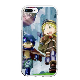 Чехол для iPhone 7Plus/8 Plus матовый с принтом Made in Abyss / Созданный в Бездне в Санкт-Петербурге, Силикон | Область печати: задняя сторона чехла, без боковых панелей | made in abyss | nanachi | regu | riko | бездна | нанати | наначи | рег | рико | рэг | сделано в бездне | созданный в бездне