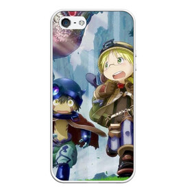 Чехол для iPhone 5/5S матовый с принтом Made in Abyss / Созданный в Бездне в Санкт-Петербурге, Силикон | Область печати: задняя сторона чехла, без боковых панелей | made in abyss | nanachi | regu | riko | бездна | нанати | наначи | рег | рико | рэг | сделано в бездне | созданный в бездне