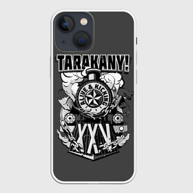 Чехол для iPhone 13 mini с принтом TARAKANY ALIVE  KICKING XXV в Санкт-Петербурге,  |  | band | cockroaches | dmitry spirin | feelee records | four cockroaches | rock group | tarakany | аиб records | альтернативный | бенд | бэнд | дмитрий спирин | панк | поп | рок группа | таракаns | таракан | тараканы | фг никитин | четыре таракана