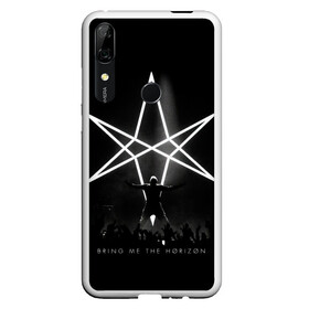 Чехол для Honor P Smart Z с принтом Bring Me the Horizon концерт в Санкт-Петербурге, Силикон | Область печати: задняя сторона чехла, без боковых панелей | bmth | bring me the horizon | horizon | группы | музыка | рок