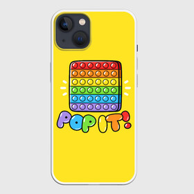 Чехол для iPhone 13 с принтом POP IT ИГРУШКА в Санкт-Петербурге,  |  | pop it | popit | антистресс | игрушка | поп ит | попит | пузырчатая плёнка | пупырка | симпл димпл | симплдимпл