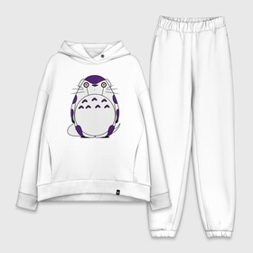 Женский костюм хлопок Oversize с принтом Totoro Frieza в Санкт-Петербурге,  |  | dragon ball | frieza | ghibli | japan | nature | neigbor | totoro | анимация | аниме | гибли | друг | животные | лес | манга | милый | миядзаки | мой сосед тоторо | мульт | мультфильм | природа | сосед | торияма | тоторо | фриза