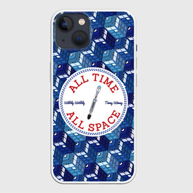 Чехол для iPhone 13 с принтом Doctor Who Pattern в Санкт-Петербурге,  |  | doctor who | serial | доктор кто | путешествия во времени | сериал | сериалы | фантастика