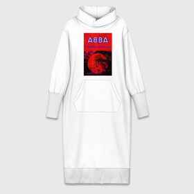 Платье удлиненное хлопок с принтом ABBA I still have Faith in you в Санкт-Петербурге,  |  | abba | абба | альбом | возвращение | группа | легенда | музыка | поп | электроника
