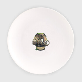 Тарелка с принтом Слон-военный в Санкт-Петербурге, фарфор | диаметр - 210 мм
диаметр для нанесения принта - 120 мм | автомат | арт | животное | зверь | оружие | рисунок | слон | человекоподобный