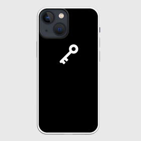 Чехол для iPhone 13 mini с принтом Ключ   Цитаты великих в Санкт-Петербурге,  |  | для брата | для друга | ключ подходит ко всем замкам | минимализм | смешно