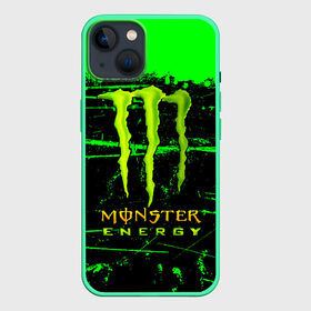 Чехол для iPhone 13 с принтом MONSTER ENERGY NEON LOGO в Санкт-Петербурге,  |  | monster | monster energy | монстер | монстер енерджи | монстер енэрджи | монстер энерджи | неон | энергетик | энергетический напиток