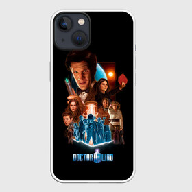 Чехол для iPhone 13 с принтом Doctor who team в Санкт-Петербурге,  |  | doctor who | serial | доктор кто | путешествия во времени | сериал | сериалы | фантастика