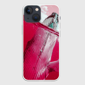 Чехол для iPhone 13 mini с принтом Кит в Санкт-Петербурге,  |  | кит | морские животные | неоновый мир | под водой | прикольные животные | розовая природа | розовый мир