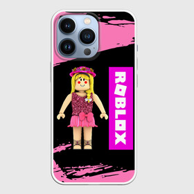 Чехол для iPhone 13 Pro с принтом BARBIE | ROBLOX | РОБЛОКС (Z) в Санкт-Петербурге,  |  | Тематика изображения на принте: barbie | barby | game | gamer | roblox | simulator | игра | конструктор | роблок | роблокс | симулятор | строительство | фигура