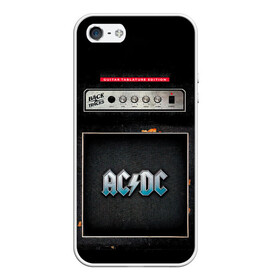 Чехол для iPhone 5/5S матовый с принтом Backtracks - AC/DC в Санкт-Петербурге, Силикон | Область печати: задняя сторона чехла, без боковых панелей | ac dc | acdc | acdc ас дс | angus | back in black | highway to hell | mckinnon | you | австралийская | ангус янг | ас дс | асдс | блюз | в форме | гитара | группа | крис слэйд | метал | молния | музыка | певец | рок | рок н ролл | стиви янг