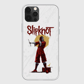 Чехол для iPhone 12 Pro с принтом SLIPKNOT | СЛИПКНОТ (Z) в Санкт-Петербурге, силикон | область печати: задняя сторона чехла, без боковых панелей | joey jordison | rock | slipknot | джордисон джои | петля | рок | скользящий узел | слипкнот | тяжелый рок | удавка