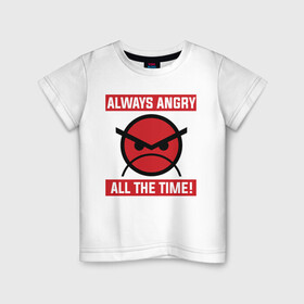 Детская футболка хлопок с принтом Angry marines в Санкт-Петербурге, 100% хлопок | круглый вырез горловины, полуприлегающий силуэт, длина до линии бедер | angry marine | space marine | warhammer | вархаммер | мемы | приколы | смайлик