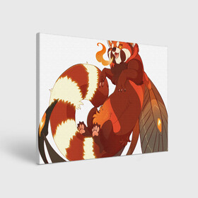 Холст прямоугольный с принтом Огненная панда в Санкт-Петербурге, 100% ПВХ |  | арт | красная панда | крылья | малая панда | маленькая панда | огонь | панда | панда стайана | перья | рисунок | стайана | фантастический зверь | фантастическое животное | язык пламени