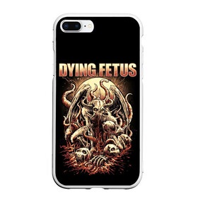 Чехол для iPhone 7Plus/8 Plus матовый с принтом Dying Fetus в Санкт-Петербурге, Силикон | Область печати: задняя сторона чехла, без боковых панелей | death metal | dying fetus | грайндкор | группы | метал | музыка | рок