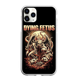 Чехол для iPhone 11 Pro матовый с принтом Dying Fetus в Санкт-Петербурге, Силикон |  | death metal | dying fetus | грайндкор | группы | метал | музыка | рок