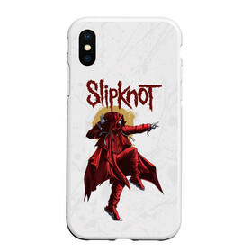 Чехол для iPhone XS Max матовый с принтом SLIPKNOT | СЛИПКНОТ (Z) в Санкт-Петербурге, Силикон | Область печати: задняя сторона чехла, без боковых панелей | rock | slipknot | петля | рок | скользящий узел | слипкнот | тяжелый рок | удавка