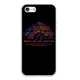 Чехол для iPhone 5/5S матовый с принтом  Live at the Royal Albert Hall - BMTH в Санкт-Петербурге, Силикон | Область печати: задняя сторона чехла, без боковых панелей | Тематика изображения на принте: bmth | bring me the horizon | альтернативный | бмт | бмтх | бмтш | брин | бринг | горизонт | достань для меня | дэткор | зе | метал | ми | рок | хоризон | электроник