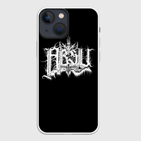 Чехол для iPhone 13 mini с принтом Absu в Санкт-Петербурге,  |  | Тематика изображения на принте: absu | black metal | death metal | metal | rock | абсу | блэк метал | дес метал | метал | рок | роцк