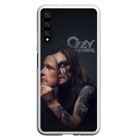 Чехол для Honor 20 с принтом Ozzy Osbourne в Санкт-Петербурге, Силикон | Область печати: задняя сторона чехла, без боковых панелей | black sabbath | hard rock | heavy metal | john michael osbourne | ozzy osbourne | джон майкл осборн | оззи осборн | хард рок | хеви метал