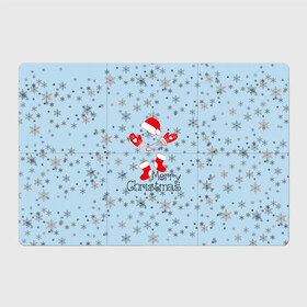 Магнитный плакат 3Х2 с принтом Рождественская метель  в Санкт-Петербурге, Полимерный материал с магнитным слоем | 6 деталей размером 9*9 см | let it snow | merry christmas | зима | идёт снег | медведь | метель | нг | новый год | рождество | с рождеством | снег | снегопад | снежинки