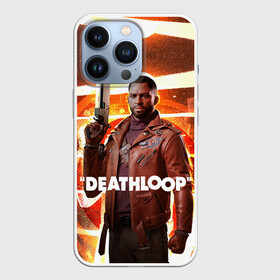 Чехол для iPhone 13 Pro с принтом Кольт Ван Deathloop в Санкт-Петербурге,  |  | bethesda | colt vahn | deathloop | games | gun | julianna 