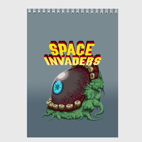 Скетчбук с принтом Boss | Space Invaders | Old game (Z) в Санкт-Петербурге, 100% бумага
 | 48 листов, плотность листов — 100 г/м2, плотность картонной обложки — 250 г/м2. Листы скреплены сверху удобной пружинной спиралью | Тематика изображения на принте: boss | dendy | invaders | nintendo | shootem up | space invaders | денди | захватчики | космические захватчики | су имбэ | чужаки