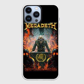 Чехол для iPhone 13 Pro Max с принтом Megadeth в Санкт-Петербурге,  |  | megadeth | metal | trash metal | группы | метал | музыка | рок | треш метал