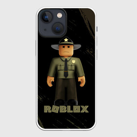 Чехол для iPhone 13 mini с принтом ШЕРИФ | РОБЛОКС (Z) в Санкт-Петербурге,  |  | game | gamer | roblox | sheriff | simulator | игра | конструктор | коп | роблок | роблокс | симулятор | строительство | фигура | шериф