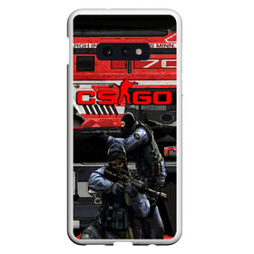 Чехол для Samsung S10E с принтом skin agressor | cs go в Санкт-Петербурге, Силикон | Область печати: задняя сторона чехла, без боковых панелей | agressor | awp | counter strike | cs go | skin cs | team cs | агрессор | скины оружия