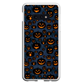 Чехол для Samsung S10E с принтом HALLOWEEN в Санкт-Петербурге, Силикон | Область печати: задняя сторона чехла, без боковых панелей | Тематика изображения на принте: halloween | holiday | pumpkin | samayn | vampire | zombie | вампир | ведьма | вечеринка | день всех святых | зомби | карнавал | маскарад | мертвец | оборотень | привидение | самайн | светильник джека | страшный джек | труп