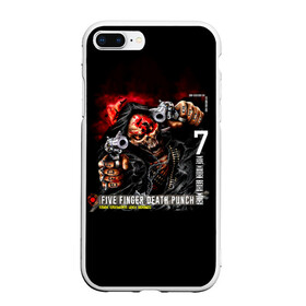 Чехол для iPhone 7Plus/8 Plus матовый с принтом Five Finger Death Punch | 5FDP в Санкт-Петербурге, Силикон | Область печати: задняя сторона чехла, без боковых панелей | 5fdp | 5фдп | ffdp | five finger death punch | ivan lewis greening | ivan moody | айвен льюис грининг | метал группа | рок группа | файв фингер дед панч | ффдп