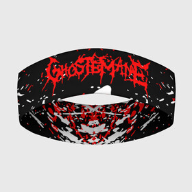 Повязка на голову 3D с принтом GHOSTEMANE. в Санкт-Петербурге,  |  | 1930 | blackmage | ghost | ghoste | ghostemane | ghostemane 1930 | ghostmane | hevox 1930 | hip hop | kreep | mane | mercury | music | noise | rap | suicideboys | trash | trash gang | venom