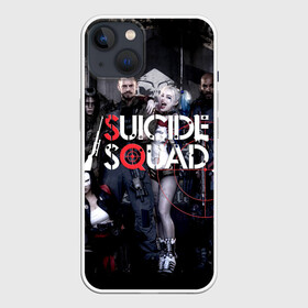 Чехол для iPhone 13 с принтом Отряд самоубийц в Санкт-Петербурге,  |  | suicide squad | американский | боевик | джун мун | дэдшот | капитан бумеранг | комедия | марго робби | рик флэг | супергерои | тацу ямасир | фантастика | фильм | флойд лоутон | фэнтези | харли квинн